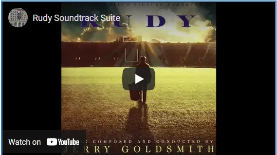Rudy Soundtrack Video