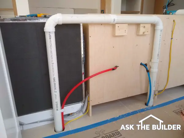 Kitchen Island Sink Plumbing