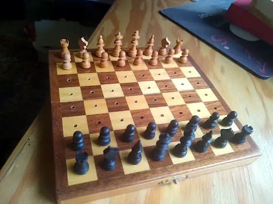 travel chess set