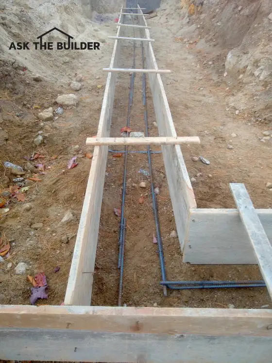 Reinforcing Steel in Footings