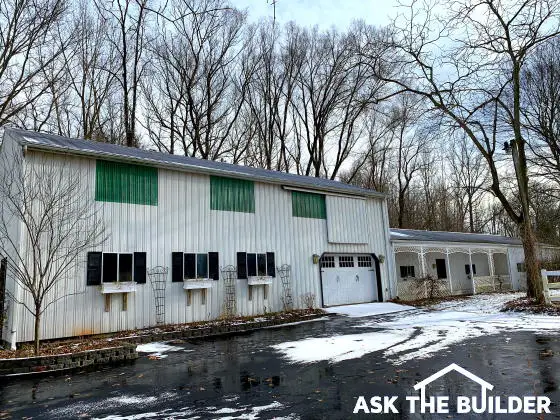 Gutter Downspouts - Barn