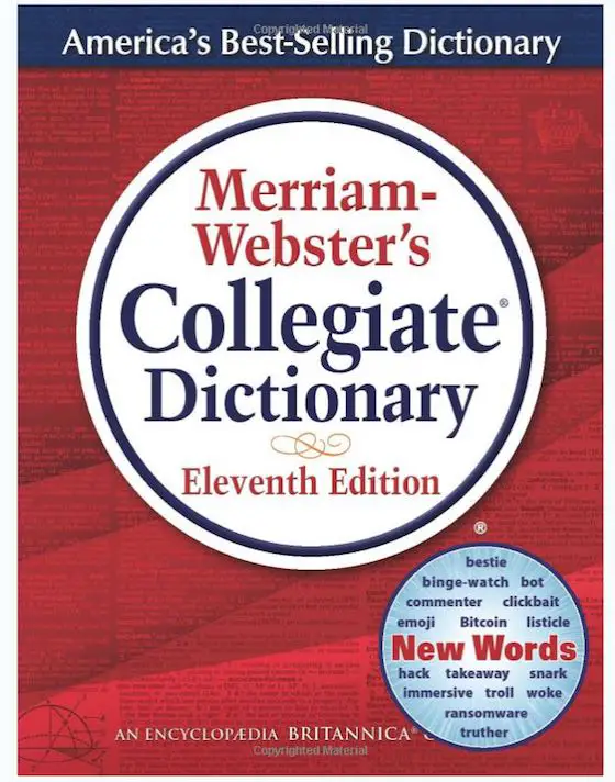 dictionary cover