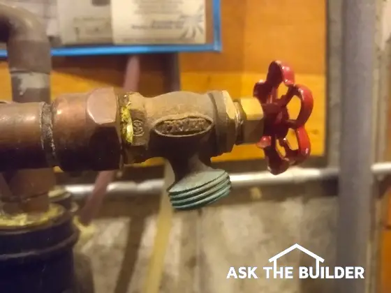 boiler drain valve