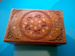 small ornate box
