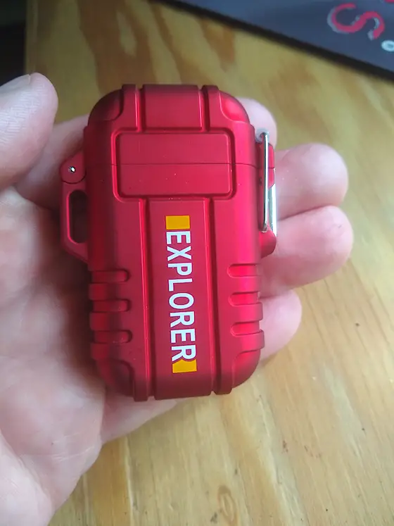 waterproof fire lighter electric arc