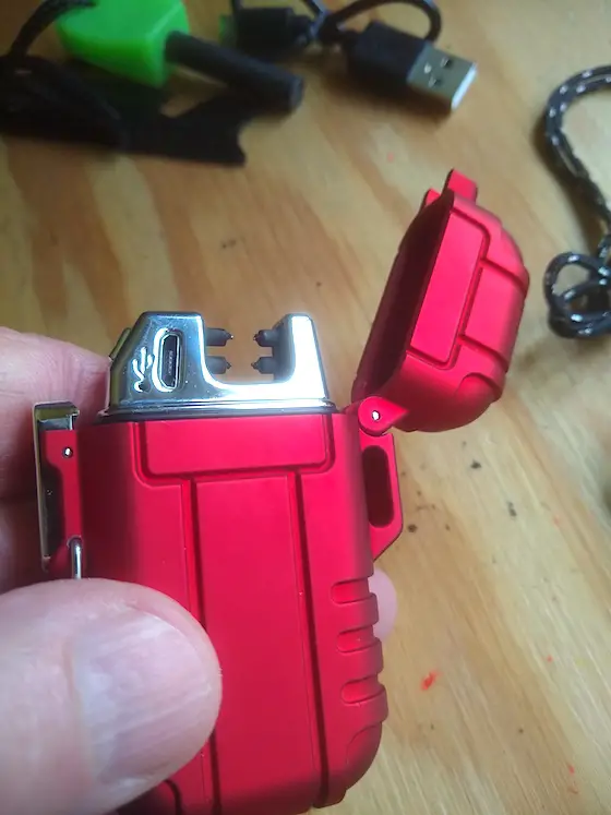 waterproof electric arc lighter