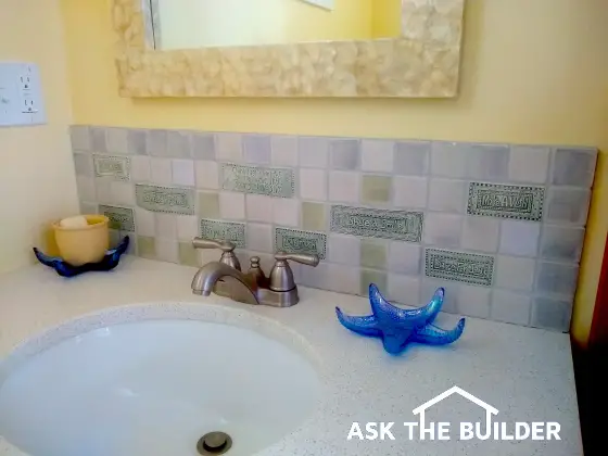 DIY Tile Backsplash Installation