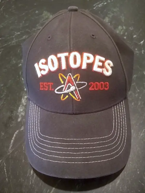 isotopes baseball hat
