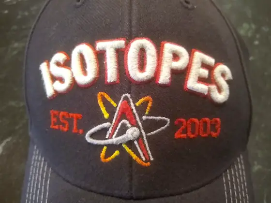 isotopes baseball hat
