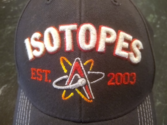 isotopes baseball hat