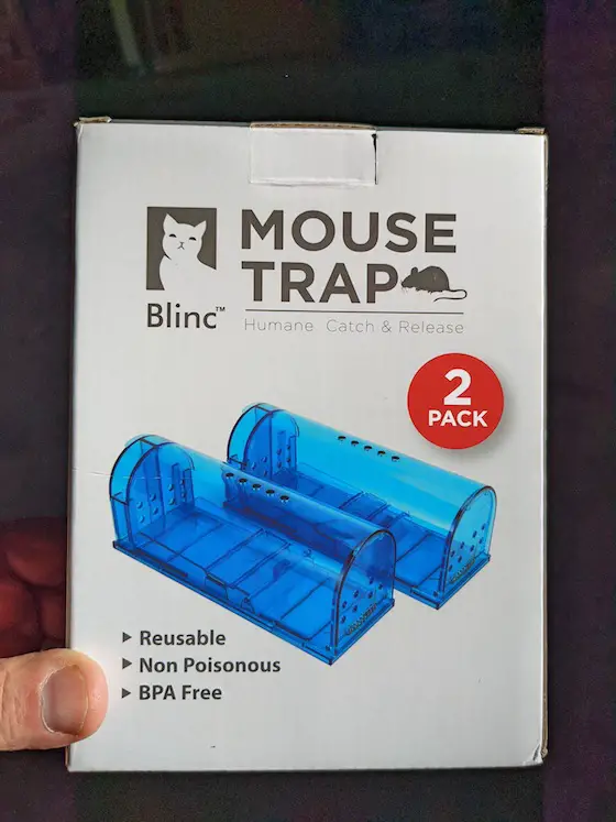 Humane Mouse Traps 2Pack Live Catch & Release Mousetrap-green New