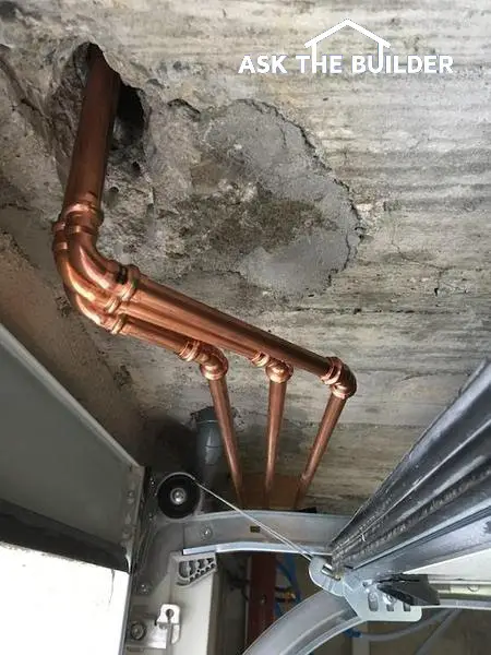 copper tubing with press fittings