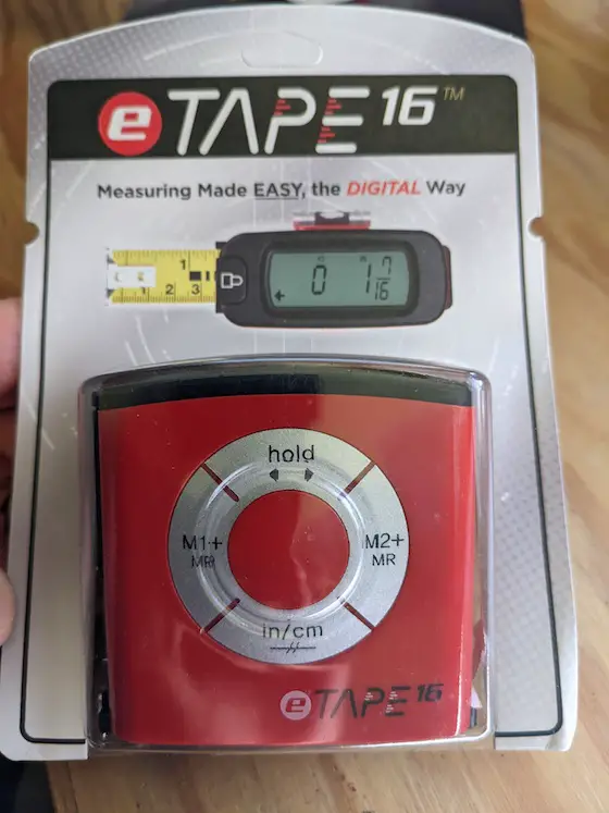 etape 16 electronic tape measure