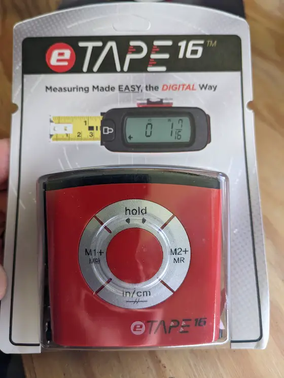 16' eTAPE16 Digital Tape Measure