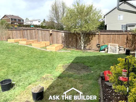 wet backyard linear french drain soggy yard