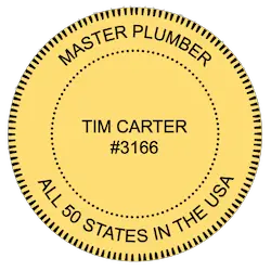 tim carter master plumber seal