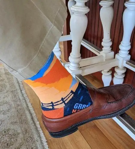 fancy grand canyon socks