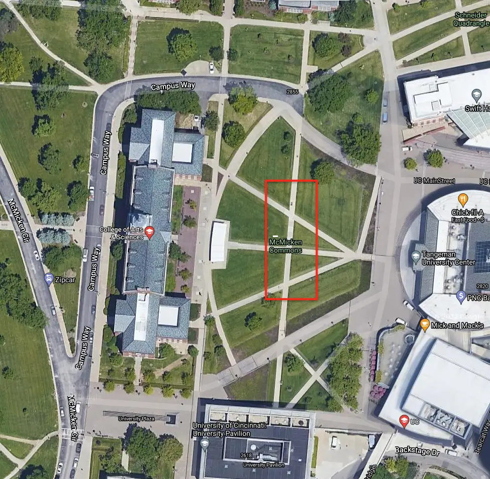 uc campus satellite photo old tech location