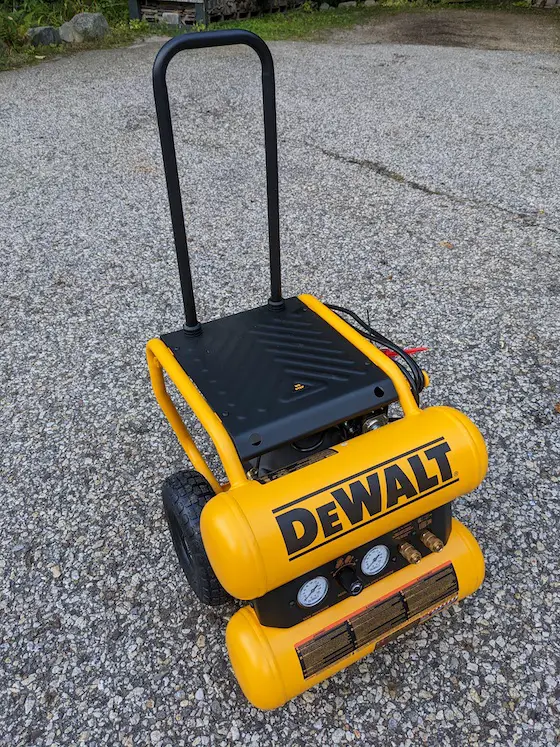 DeWALT D55154 Air Compressor with handle