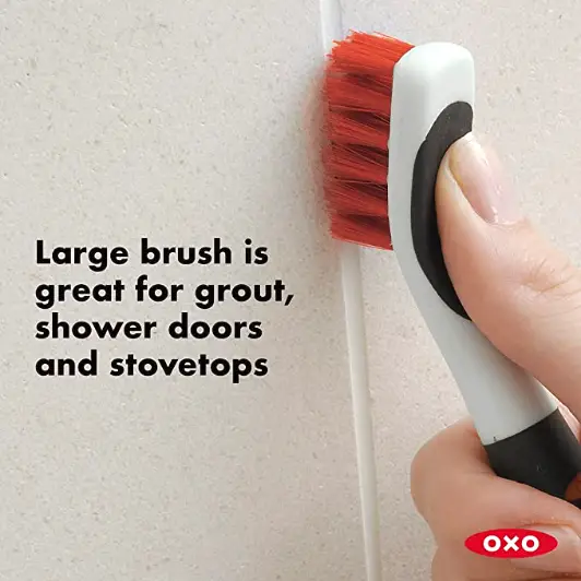 nylon grout cleaning brush