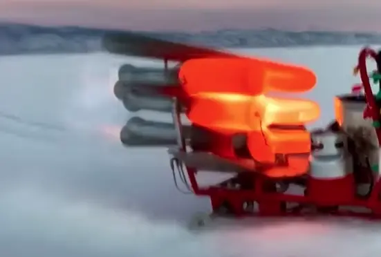 propane powered rocket engine