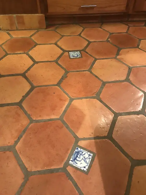terracotta tile floor wax coating