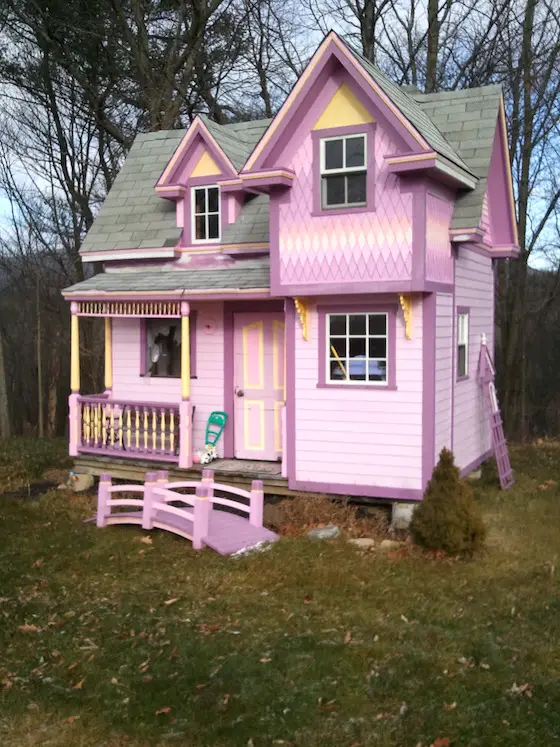 victorian child playhouse clubhouse