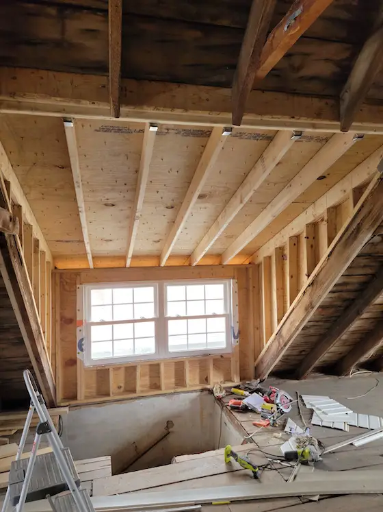 new roof dormer framing