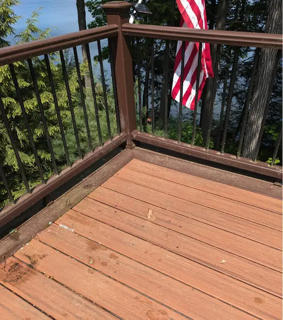 trex transcend decking algae pollen
