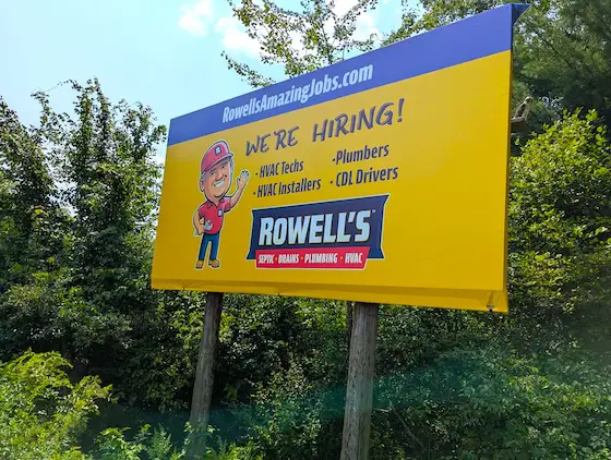billboard hiring plumbers