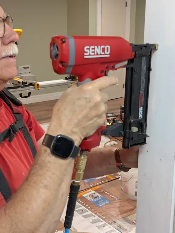 senco finish nail gun