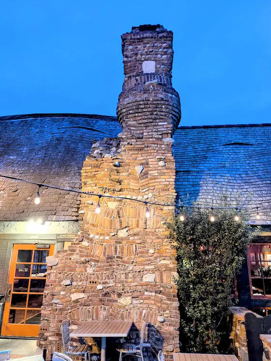 clinker brick chimney