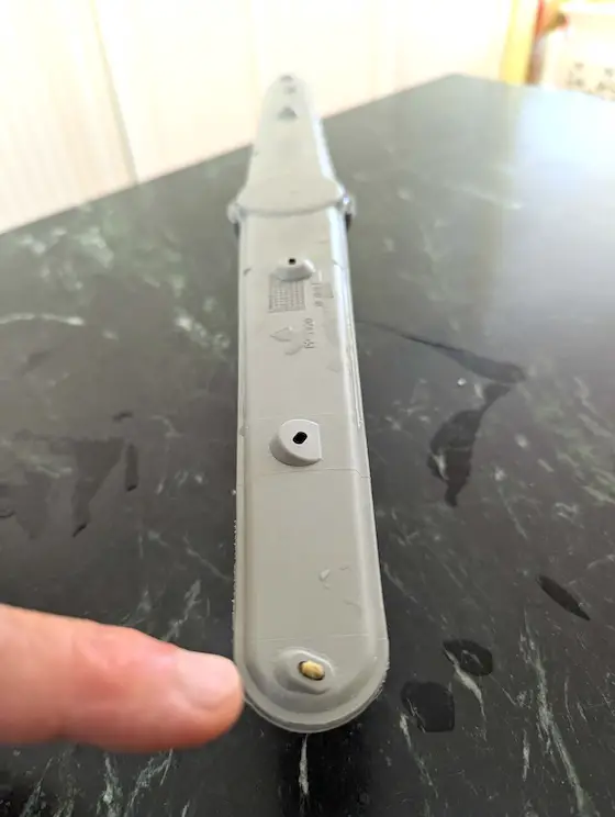 clogged dishwasher spray arm